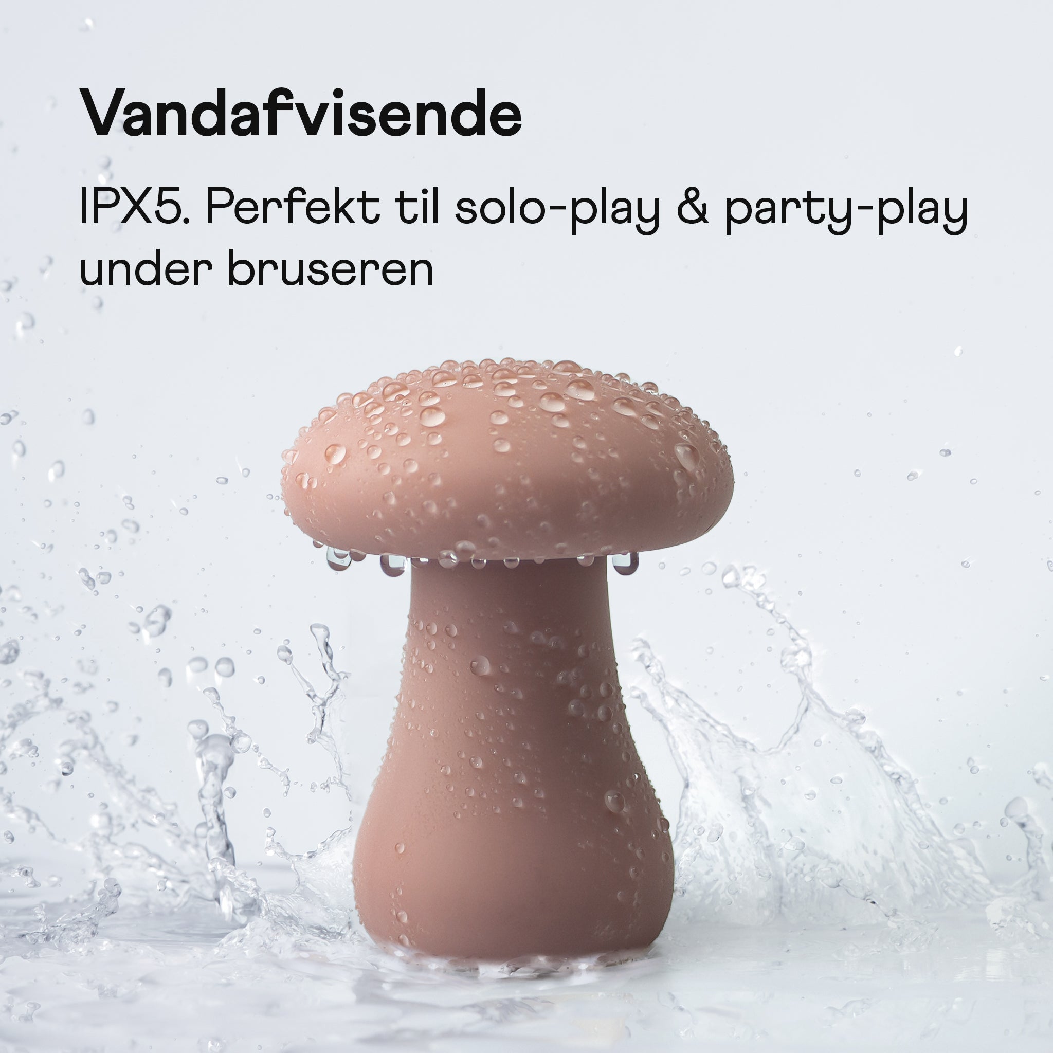 Amina Mushroom klitoris & nipple vibrator pink