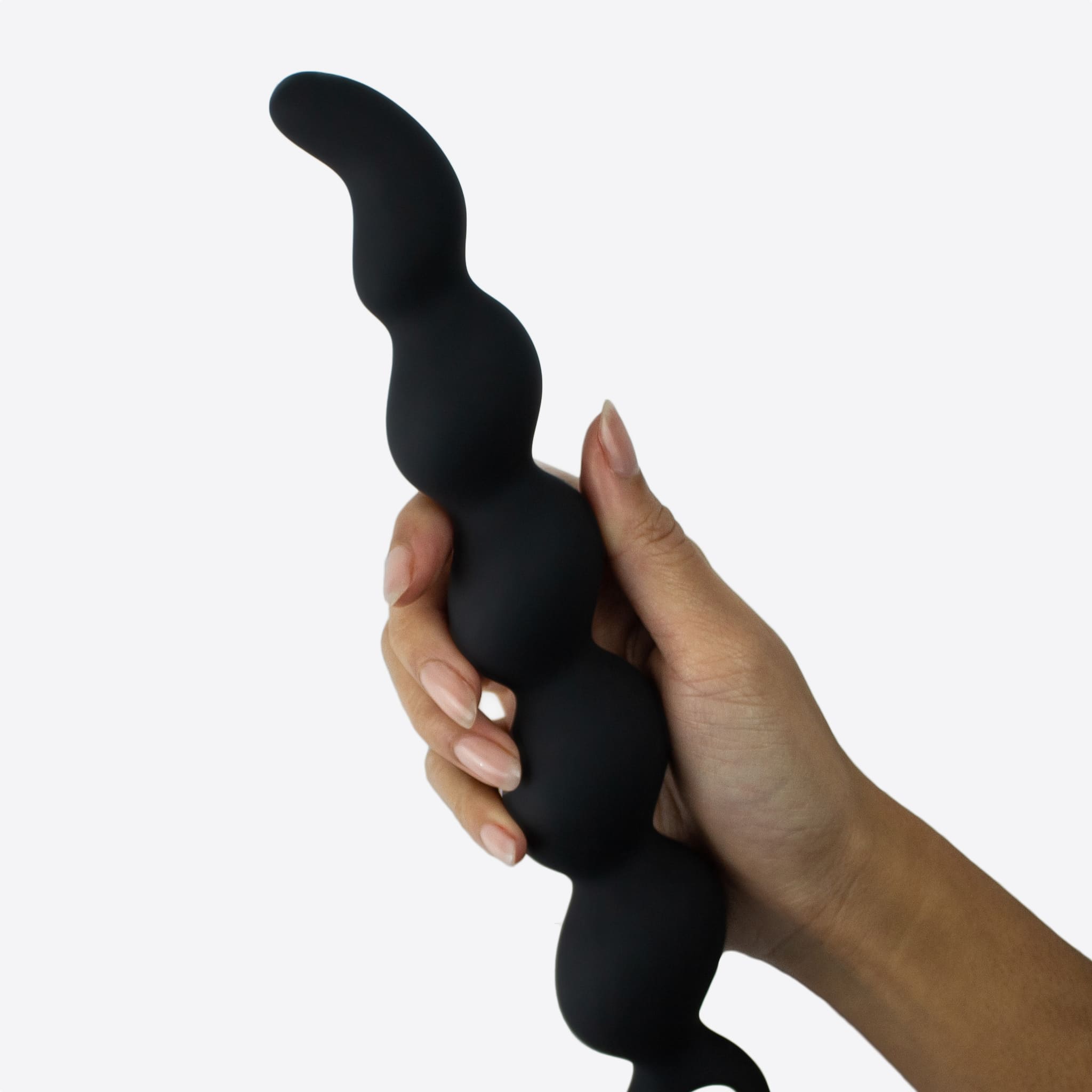 Unilove bølget anal dildo sort