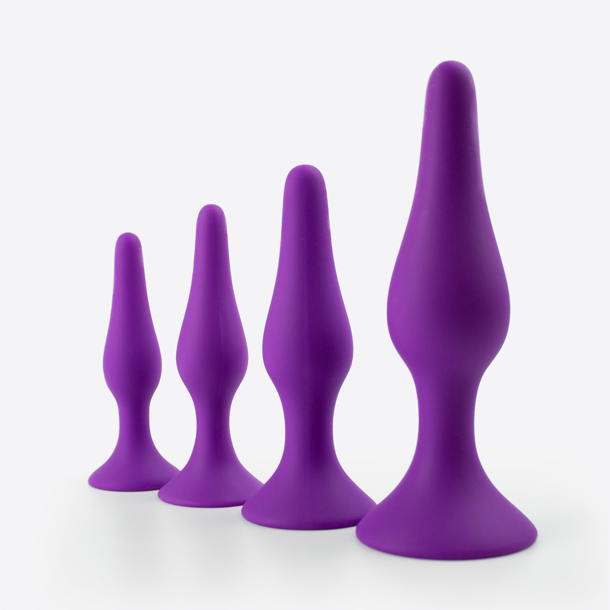 Unilove Basics butt plug sæt 4 stk stående