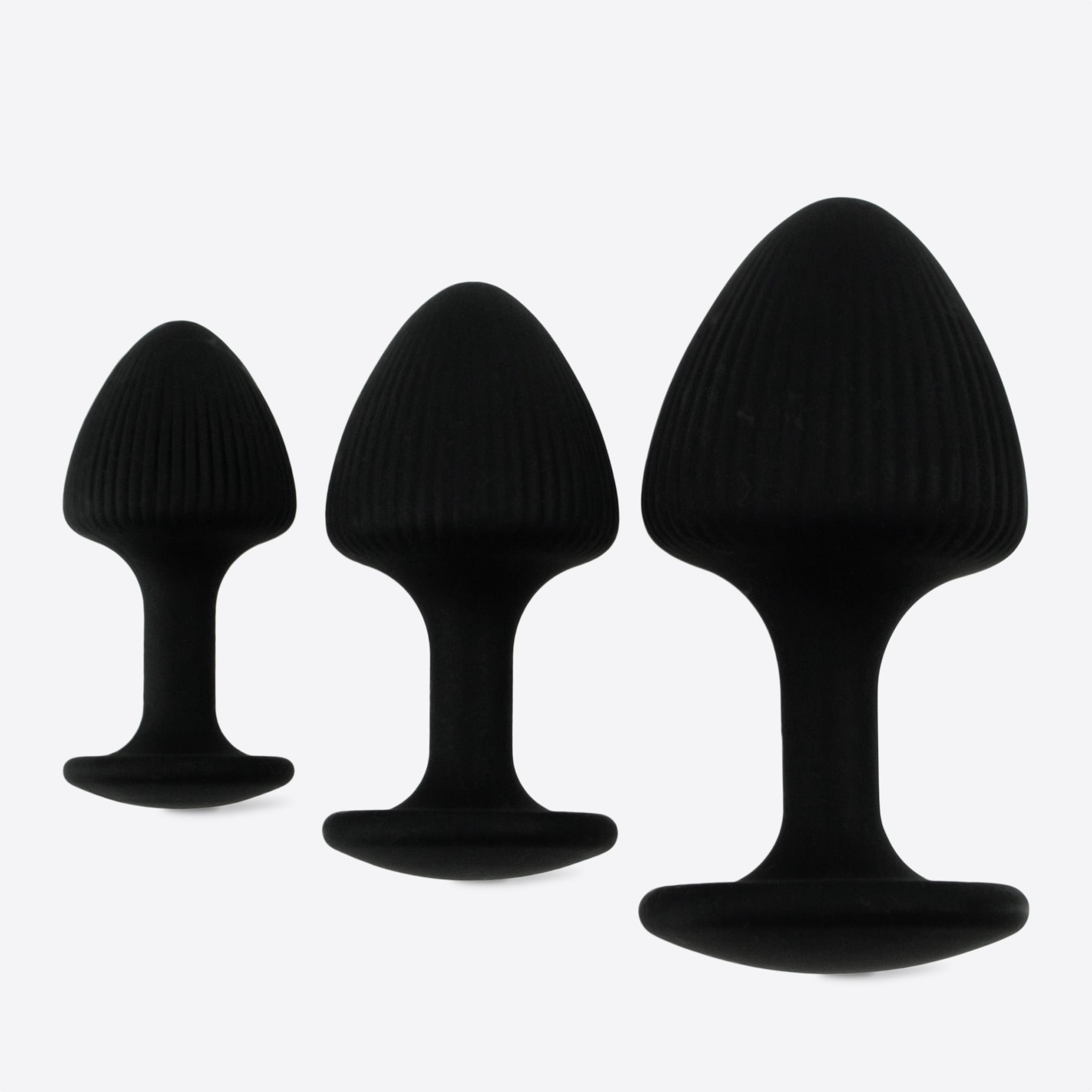 Amina Flair butt plug sæt 3 stk