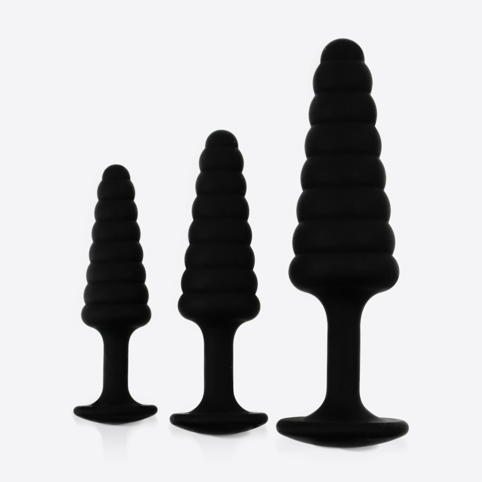 Unilove Basics butt plug sæt 3 stk