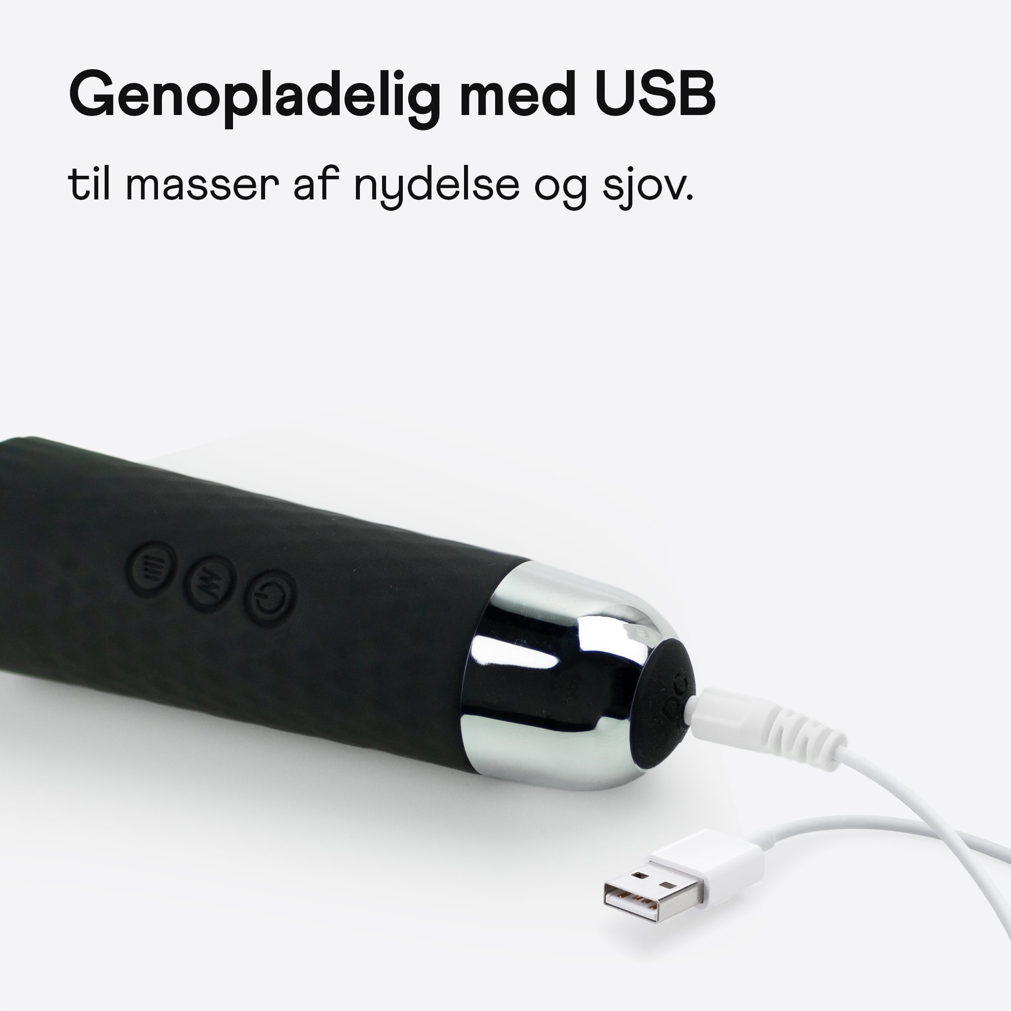 Amina mini wand vibrator med oplader