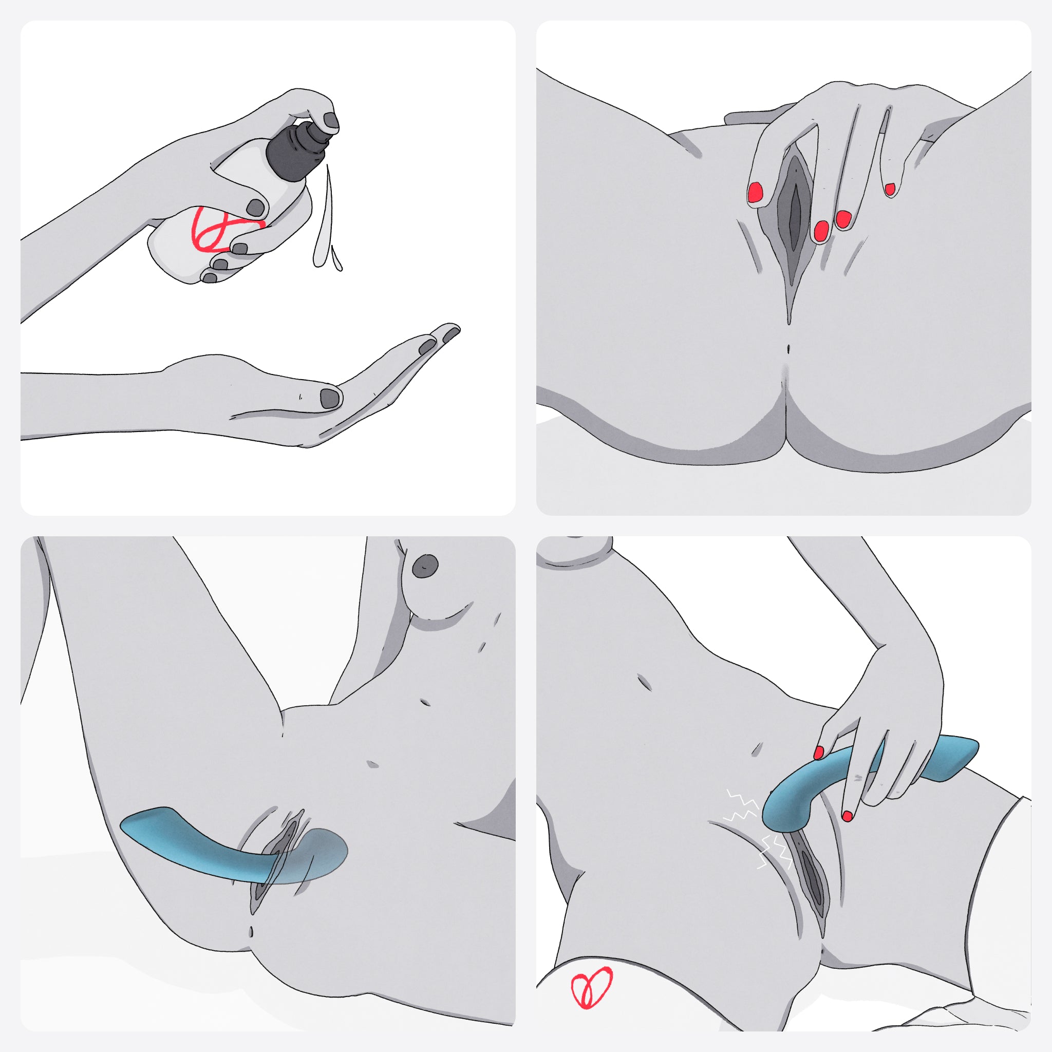 Sådan bruger du Amina Wavey g-punkts vibrator