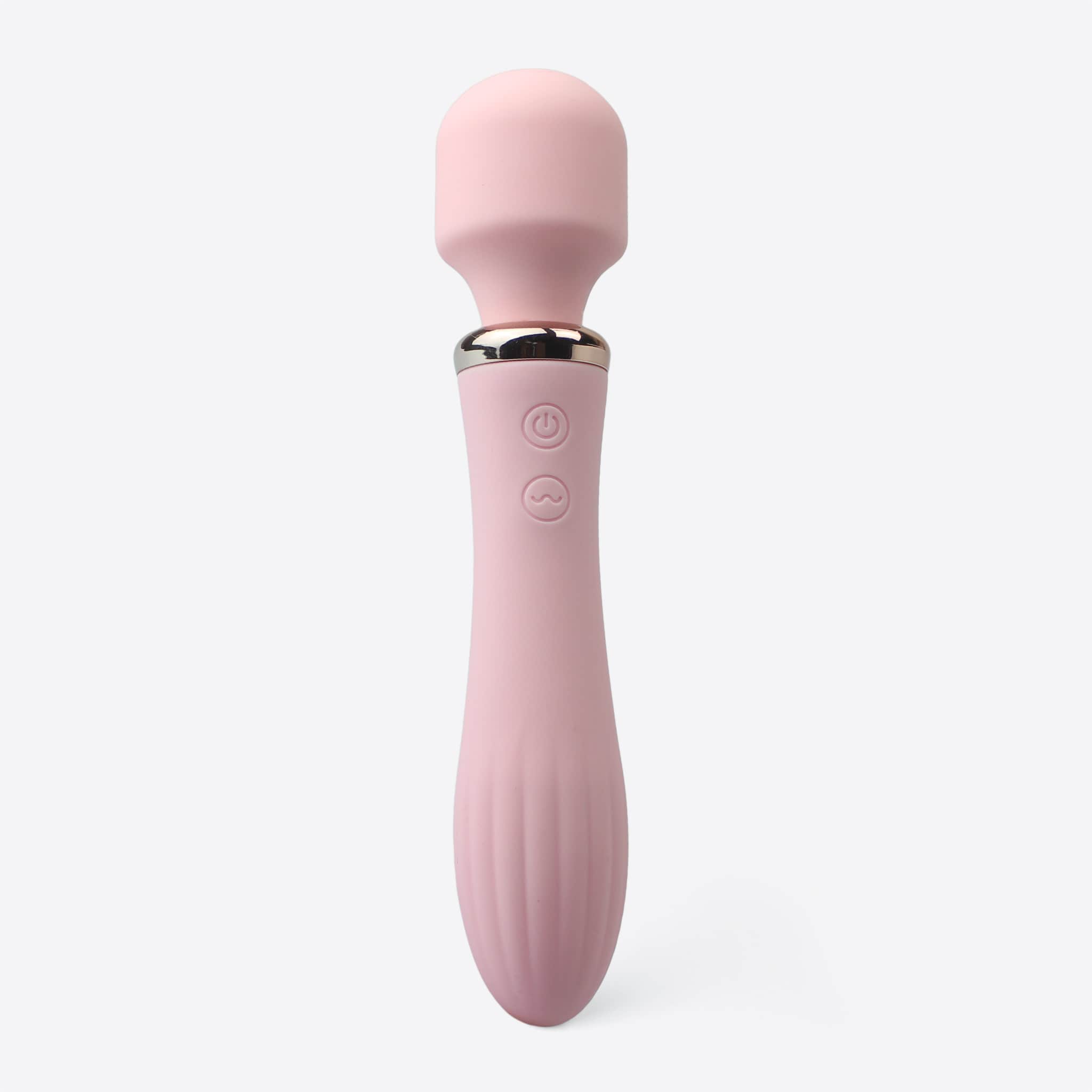 Amina Truth 2-i-1 genopladelig wand og dildo vibrator