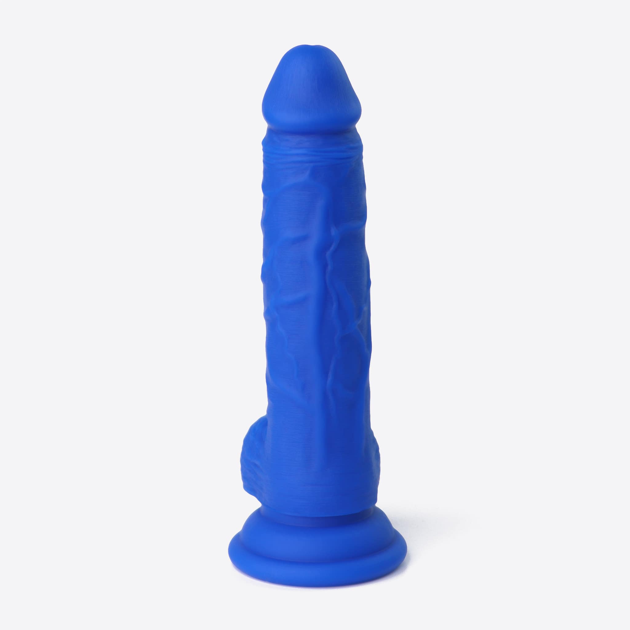Ohasis Classic realistisk blå silikone dildo 17,5 cm