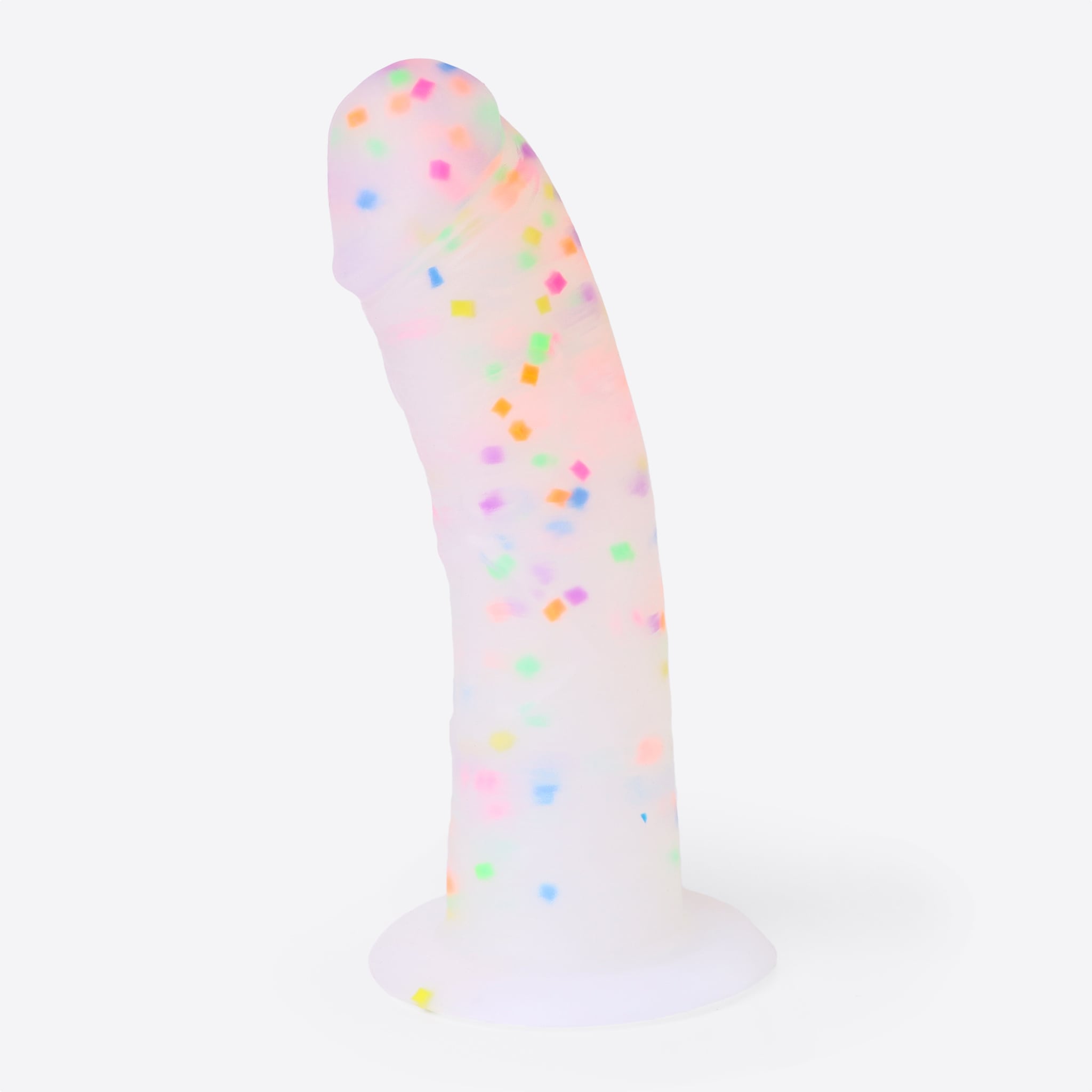 Ohasis glitter dildo stående set fra siden