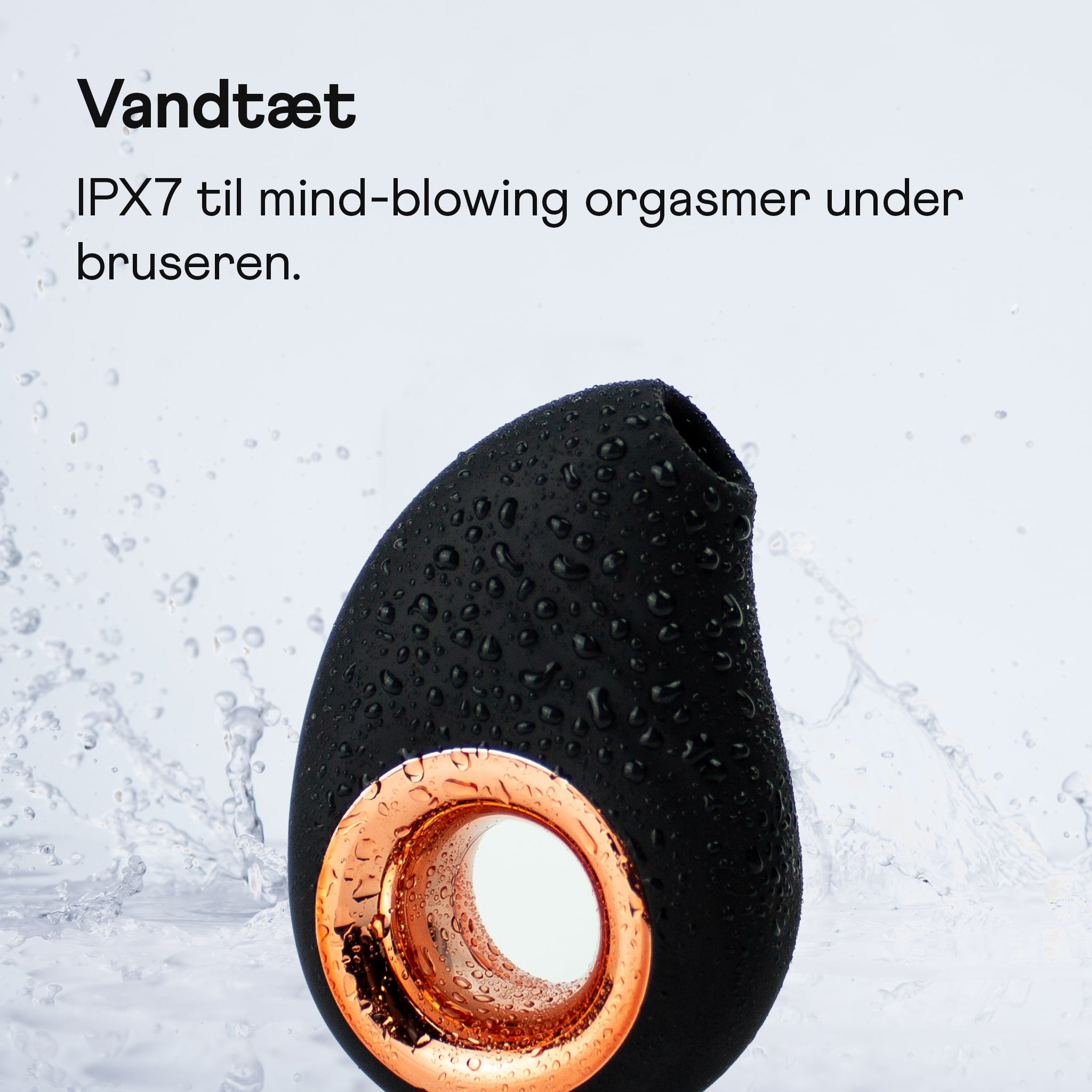 LANA Lusty pulserende klitoris vibrator, sort