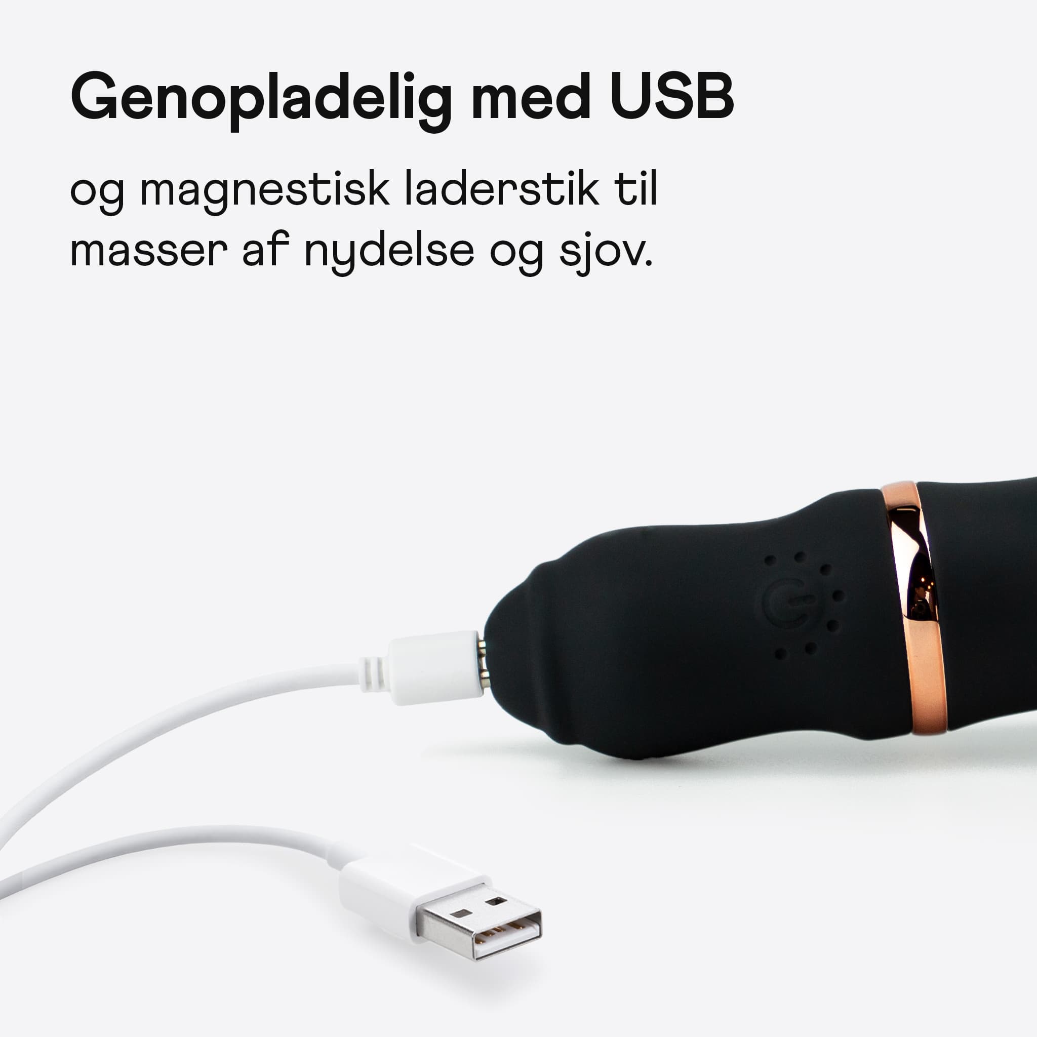 LANA Harlot klitoris vibrator, sort