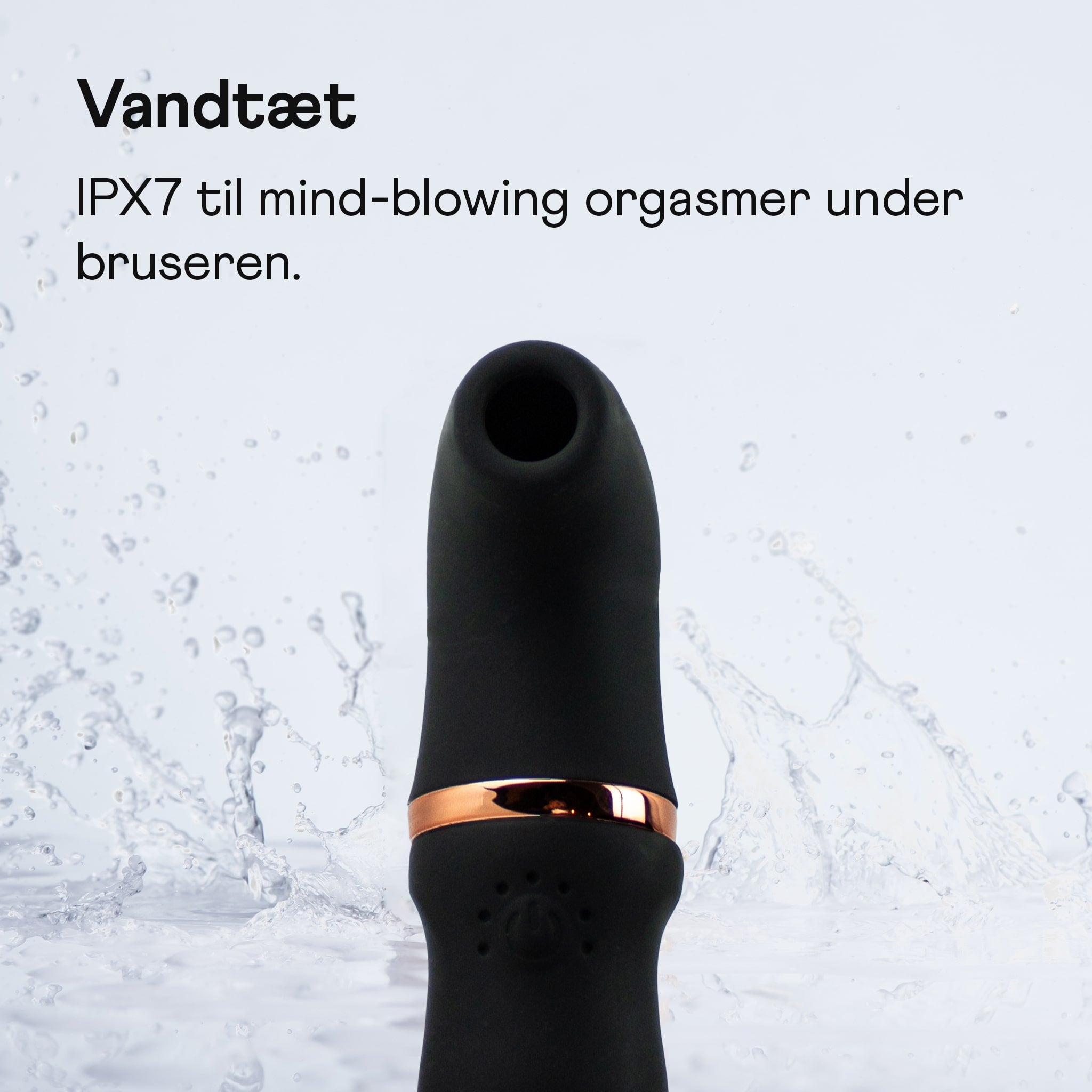 LANA Harlot klitoris vibrator, sort