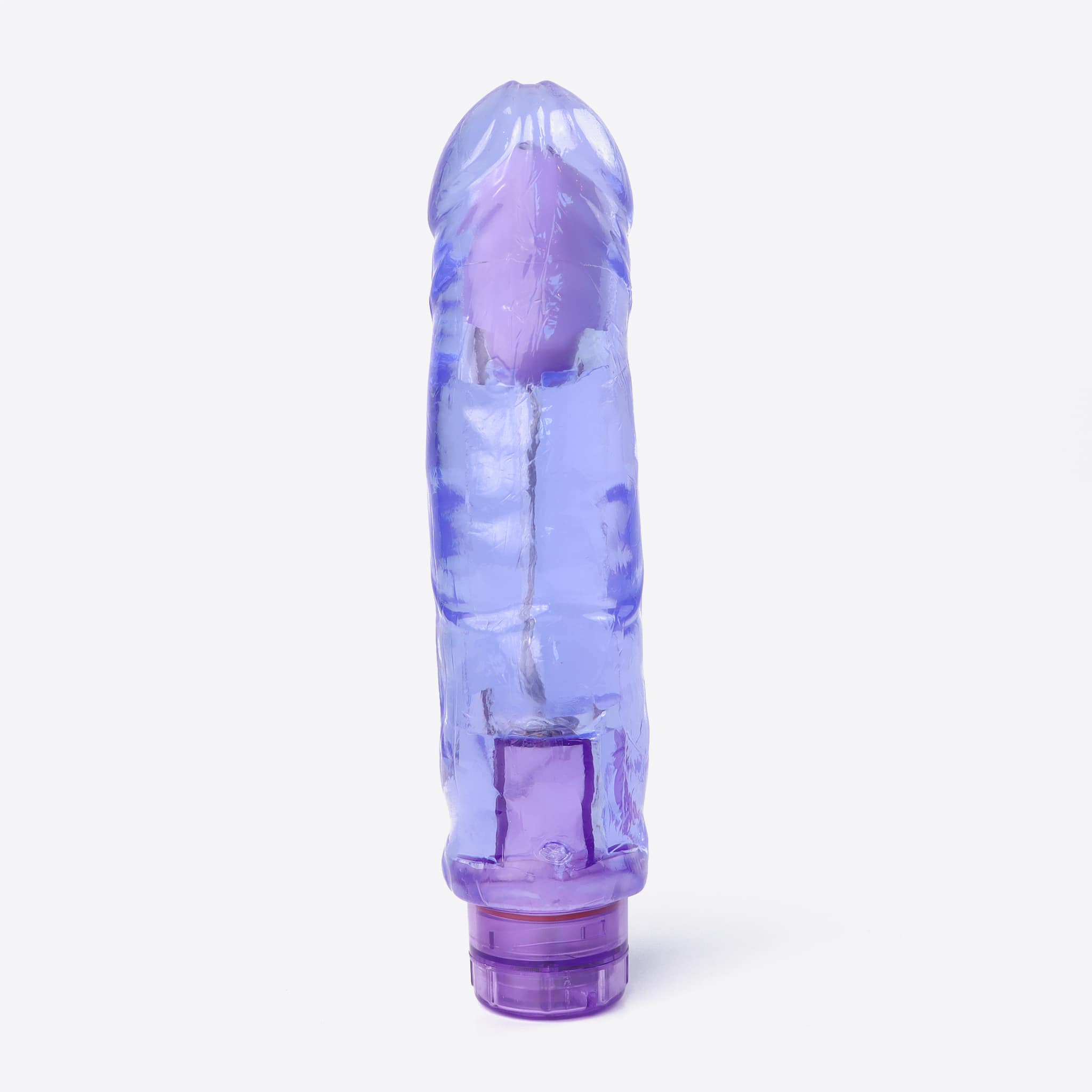 Ohasis Jelly lilla realistisk silikone dildo 23,5 cm
