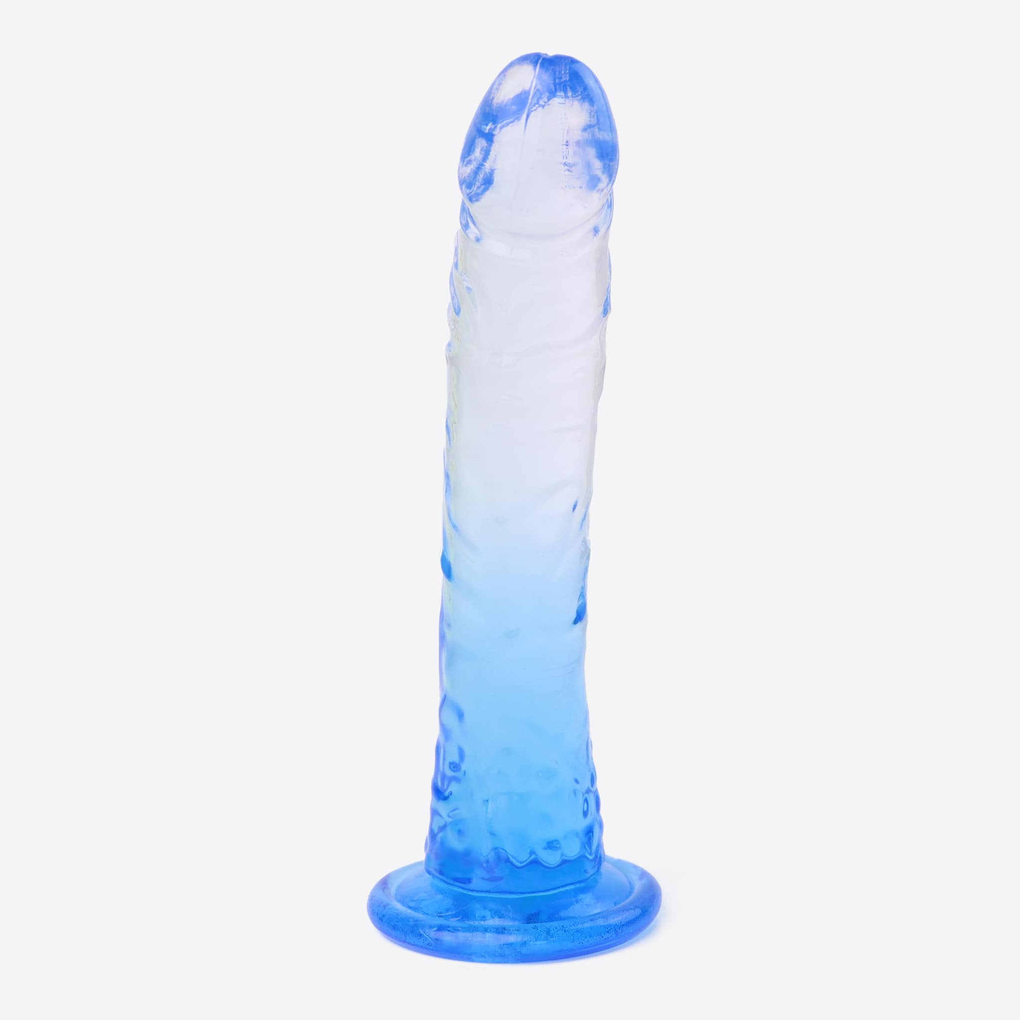 Ohasis Jelly transparent fleksibel dildo med sugekop 22 cm