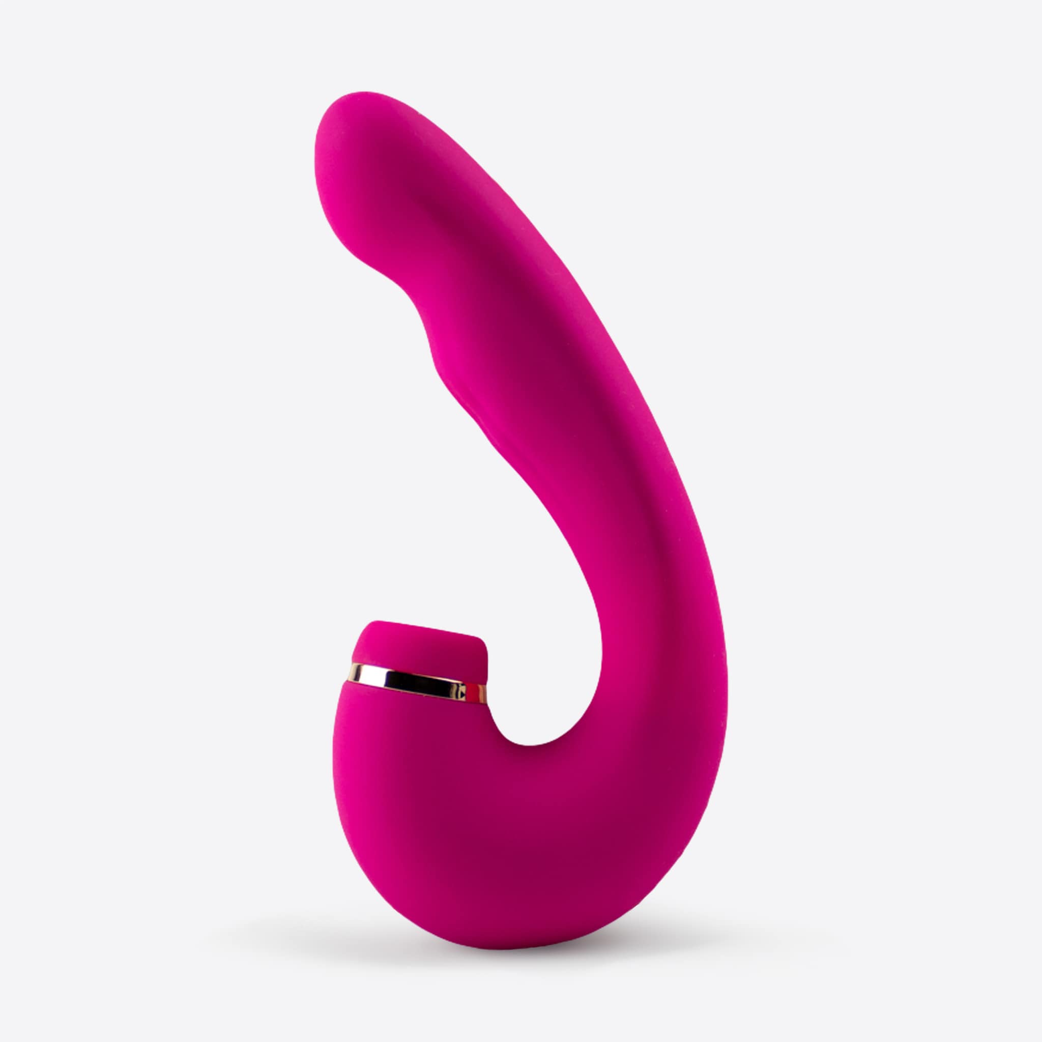 Amina Curvey silikone g-spot dildo vibrator
